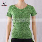Ladies Sportswear Fitness Clothing Training Short Sleeve Sport Shirt Women thumbnail-5