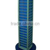 Single Rotating Stainless Steel Shoe Rack thumbnail-6