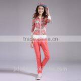 2016New Wholesale Printed Women Sports Hoodies Suit thumbnail-1