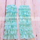 Cute Baby Girls Pink Leg Warmers Ruffle Tulle Baby Girls Lace Legging Warmers thumbnail-2