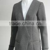 Fashion Women Neoprene Knit Jacket thumbnail-1