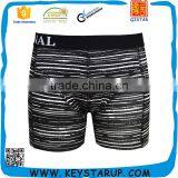 Sexy Striped Male High Quality Underwear Boxer Briefs for Men thumbnail-1