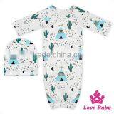 New Design Baby Punjabi Wear Suits Printer Lemon Sleeping Bag With Same Warm Hat For Newborn Boy&Girl thumbnail-3