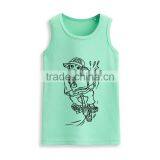 Wholesale Sleeveless t Shirt Fashion Kids Custom Print Tank Top Manufacturer thumbnail-2