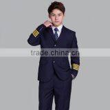 Custom Juqian Brand New Design Man Pilot Uniform ,slim Fit International Pilot Uniforms Wholesale thumbnail-2