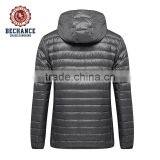 Man Grey Ultralight Down Jacket Brand Winter Coat Wholesale thumbnail-2