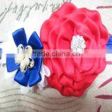 Good Quality Handmade Elastic Girl Toddler Headband For Independence Day Accessories