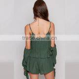 Latest off Shoulder Romper Designs Ladies Summer Casual Clothing thumbnail-3