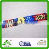 Custom Print Heat Transfer Sublimation Dyed Fold Over Elastic Fabric Bracelet Hair Tie Hair Band thumbnail-1