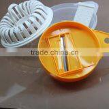 Microwave Potato Crisp Chip Vegetable Slicer Cutter Low Calorie Snack Maker DIY Set Tray Kitchen Tool KC1330 thumbnail-4