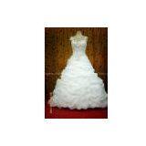 JW130 Wedding Dress/Jiang Long Wedding Dress / Elegant Wedding Dress/ White Wedding Dress/ Temperament Wedding Dress / thumbnail-1