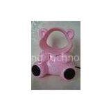 Energy Saving 6 Pink Bear Child Safe USB Bladeless Fan for School, Hospital thumbnail-1