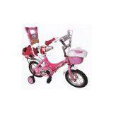 PINK Lovely Kids Bike for Girls thumbnail-1