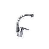Single Lever Grade A Brass Kicthen Faucets With 35mm Ceramic Cartridge For Kitchen Sink