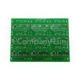 Leaded HASL FR4 Single Sided PCB Board , Hard Gold / Silver Immersion PCB