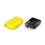 Customized Precision Machining Process For Interphone Rear Cover Yellow / Black thumbnail-1
