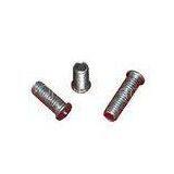 SS304, M6 Stainless Steel / Copper Plated Threaded CD Welding Stud For Skyscrapers