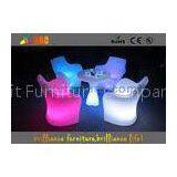 Modern Remote Control Rechargeable LED Bar Chair For Coffee Shop thumbnail-1