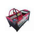 Vertical Metal Secure Portable Baby Playpen , Luxury Travel Cot thumbnail-1