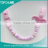 Custom Pacifiers Logo Printing Baby Pacifier Clip Holder thumbnail-3