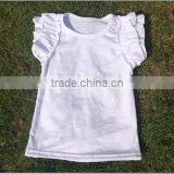 Latest Easing Solid Color Girl Dresses Kids Ruffle Raglan Sets Girls Sleeveless Boutique Girl Clothing thumbnail-6