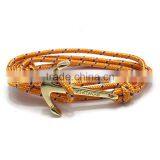 Cuff Cool Men Nylon Rope Anchor Bracelet thumbnail-6