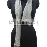 Plain Pashmina Wool Scarfs in HB,Twill thumbnail-4