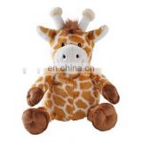 Kid's toys cute and soft giraffe plush backpack