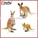 Bulk 3 Kinds Mixed Vivid Animal Model Plastic Kangaroo Toy thumbnail-1