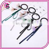 New Wholesale Decorative Floral Elastic Hair Tie Accessories Girls Korean Headdress thumbnail-6
