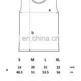 100% Cotton o Neck Men's Sleeveless T-shirt Blank Tank Tops With Your Own Logo thumbnail-4