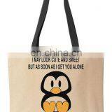 Hot Sale High Quality Plain Cotton Tote Bag thumbnail-3