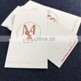 Custom Die Cut Crownwin Recycled Jeans Paper Hang Tag With Logo Hang Tags