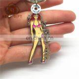 Sex Girl Plating Custom Color Zinc Alloy Keychain For Gift thumbnail-5