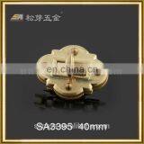 Customized Design Handbag Hardware Twist Lock, Plated Metal Lock For Handbag Accesories thumbnail-2