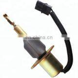 6CT Engine 12V 24V Fuel Stop Solenoid Valve 3928160 3928161 thumbnail-1