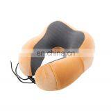 2020 Popular Cotton Fabric Ergonomic Luxury Memory Foam Travel Pillow Car Airplane Neck Support Pillow thumbnail-5