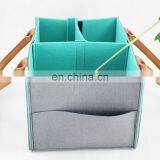 Factory Direct Blue Inner Baby Nursery Felt Diaper Caddy thumbnail-7