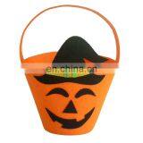 Halloween Lantern Felt Bucket Candy Bag for Kids Trick or Treat thumbnail-6