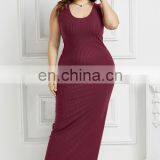 Women Solid Casual Loose Dresses Long Maxi Plus Size Dress thumbnail-6