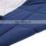 Hot Selling Quality Premium Soft Minky Quilt Sensory 15Ibs Glass Beads Gray Color Sensory Weighted Blanket thumbnail-4