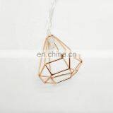 Battery Operated Diamond Shape Fancy Metal String Light For Home Holiday Decoration thumbnail-4
