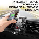 Joyroom Infrared Induction Wireless Charger QI Fast Charging Car Holder Phone Holder thumbnail-5