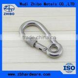 High Polished Stainless Steel Material Oval Shaped Quick Link Carabiner Spring Carabiners thumbnail-6