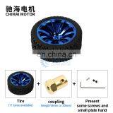 34/43/65/80/130MM 60mm Mecanum Wheel Plastic Rubber Tire Accessories for RC Model Vehicles DIY Robot Scientific Education thumbnail-4