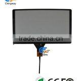 Cheap 7 Inch Film+Glass Resistive Touch Panel Cover Glass for Security Monitoring