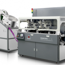 SZD-107 Multicolor Pen Plastic Metal Cap Perfume Glass Bottle Screen Printing Machine