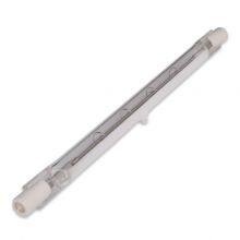 Custom Made 610mm 2000w White Coating Halogen Heating Lamps With Mental Clip thumbnail-5