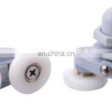High Quality Plastic Double Wheel Glass Pulley thumbnail-3