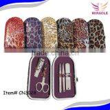 Special Shape Manicure Set 5pcs PU Shinning New Manicure Set